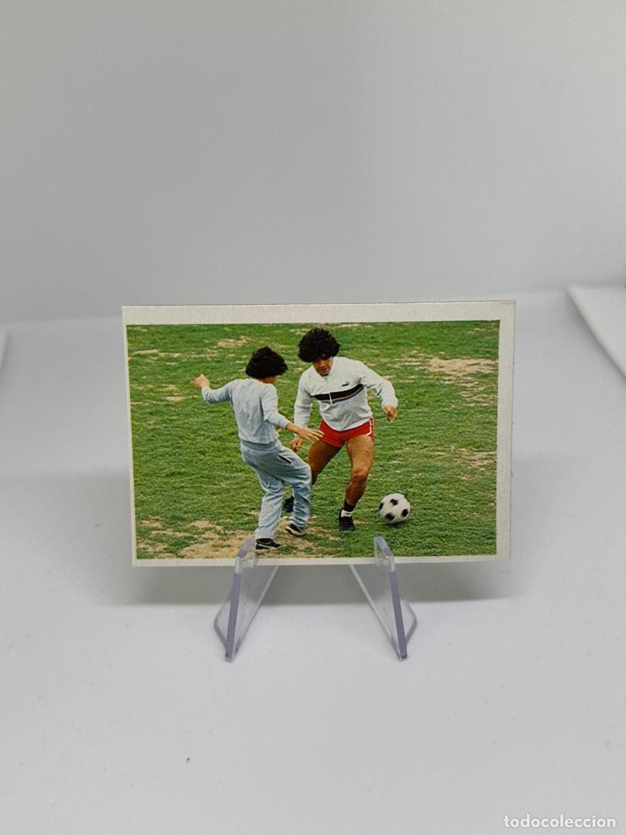Cromos de F&uacute;tbol: Maradona sus Driblings Mis driblings 62 Liga 1&ordf; division 1984-85