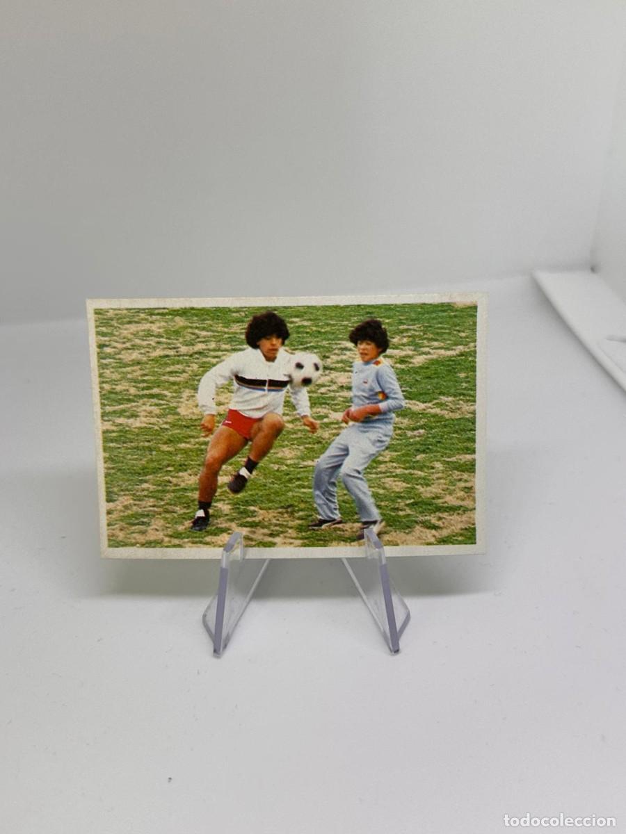 Cromos de F&uacute;tbol: Maradona sus Driblings Mis driblings 66 Liga 1&ordf; division 1984-85