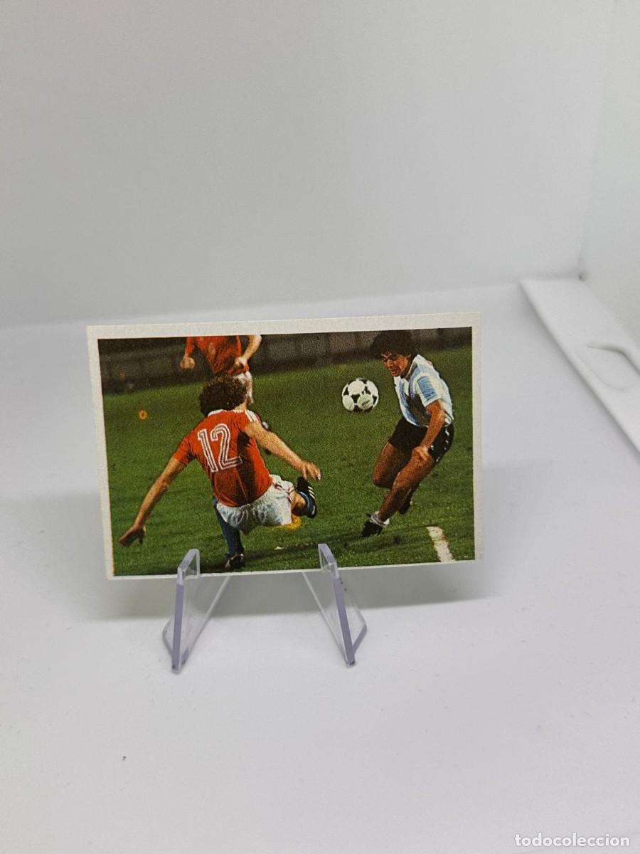 Cromos de F&uacute;tbol: Maradona sus Driblings Mis driblings 67 Liga 1&ordf; division 1984-85