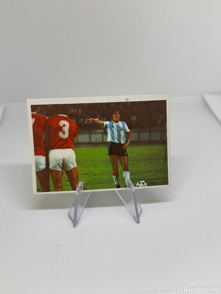 Cromos de F&uacute;tbol: Maradona sus Driblings Mis driblings 68 Liga 1&ordf; division 1984-85