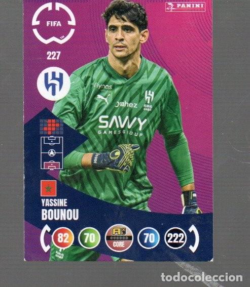 Cromos de F&uacute;tbol: CROMO DE XL ADRENALYN Y PANINI DE FIFA N&ordm; 227 YASSINE BOUNOU