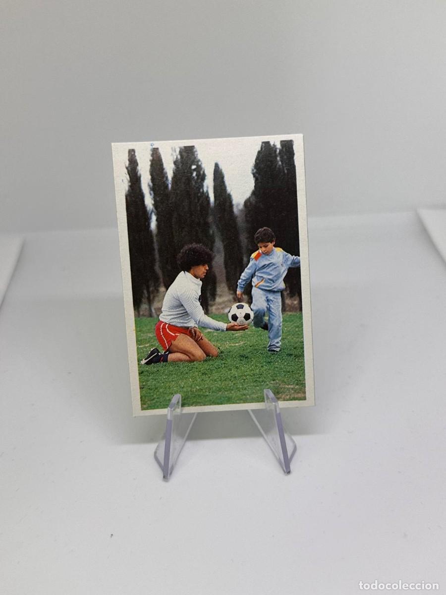 Cromos de F&uacute;tbol: Maradona Mis Ense&ntilde;anzas 77 Driblings Goles 1984 85 Futbol 1&ordf; divisi&oacute;n Cromoesport