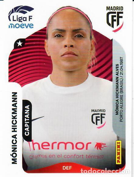 Cromos de F&uacute;tbol: CROMO PANINI LIGA FEMENINA F 2025-26 (25 - 26) - N&ordm; 250 - M&Oacute;NICA HICKMANN - MADRID CFF