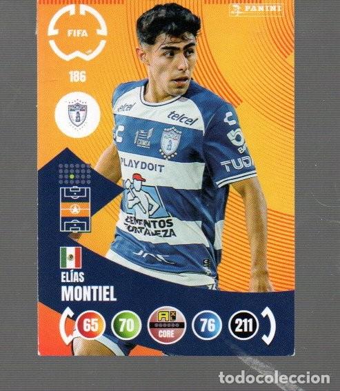 Cromos de Futebol: CROMO DE XL ADRENALYN Y PANINI DE FIFA N&ordm; 186 ELIAS MONTIEL