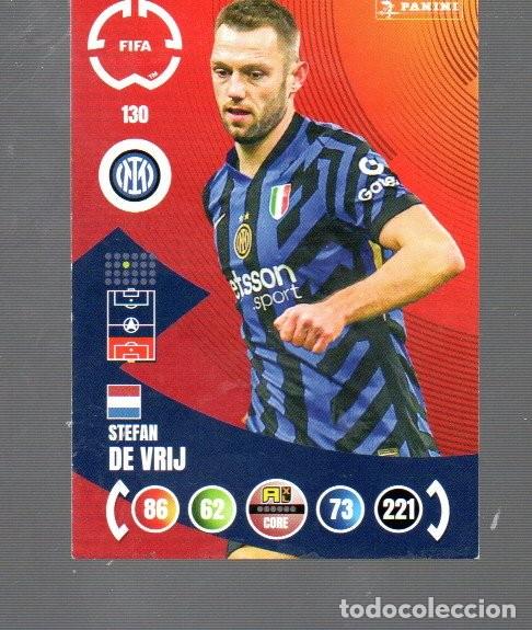 Cromos de F&uacute;tbol: CROMO DE XL ADRENALYN Y PANINI DE FIFA N&ordm; 130 STEAN DE VRIJ
