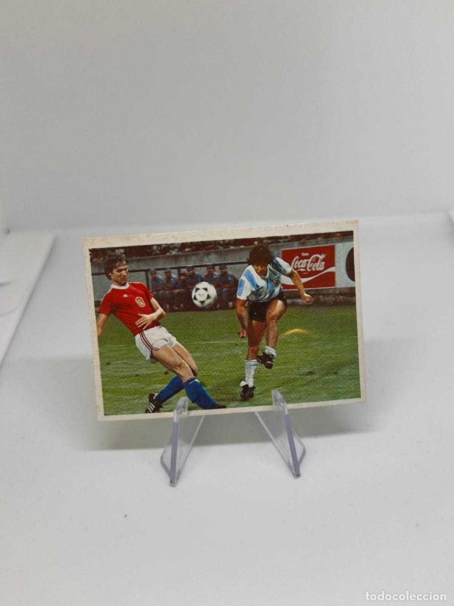 Cromos de F&uacute;tbol: Maradona sus Driblings Mis ense&ntilde;anzas 81 Liga 1&ordf; division 1984-85