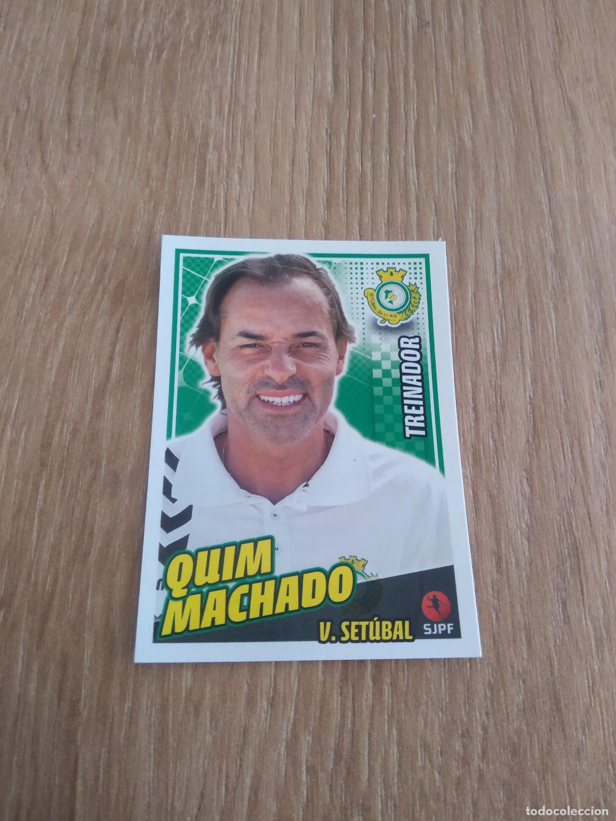 Football Stickers: 343 QUIM MACHADO VITORIA SETUBAL CROMO FUTBOL PANINI LIGA PORTUGAL 2015-2016 FUTEBOL 15-16