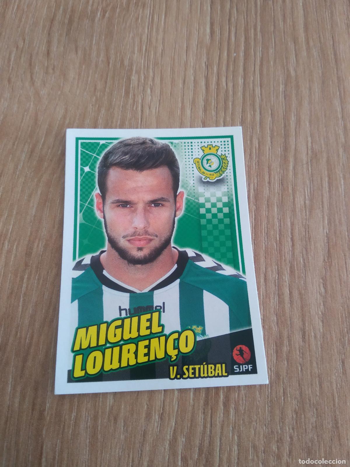 Cromos de F&uacute;tbol: 348 MIGUEL LOUREN&Ccedil;O VITORIA SETUBAL CROMO FUTBOL PANINI LIGA PORTUGAL 2015-2016 FUTEBOL 15-16