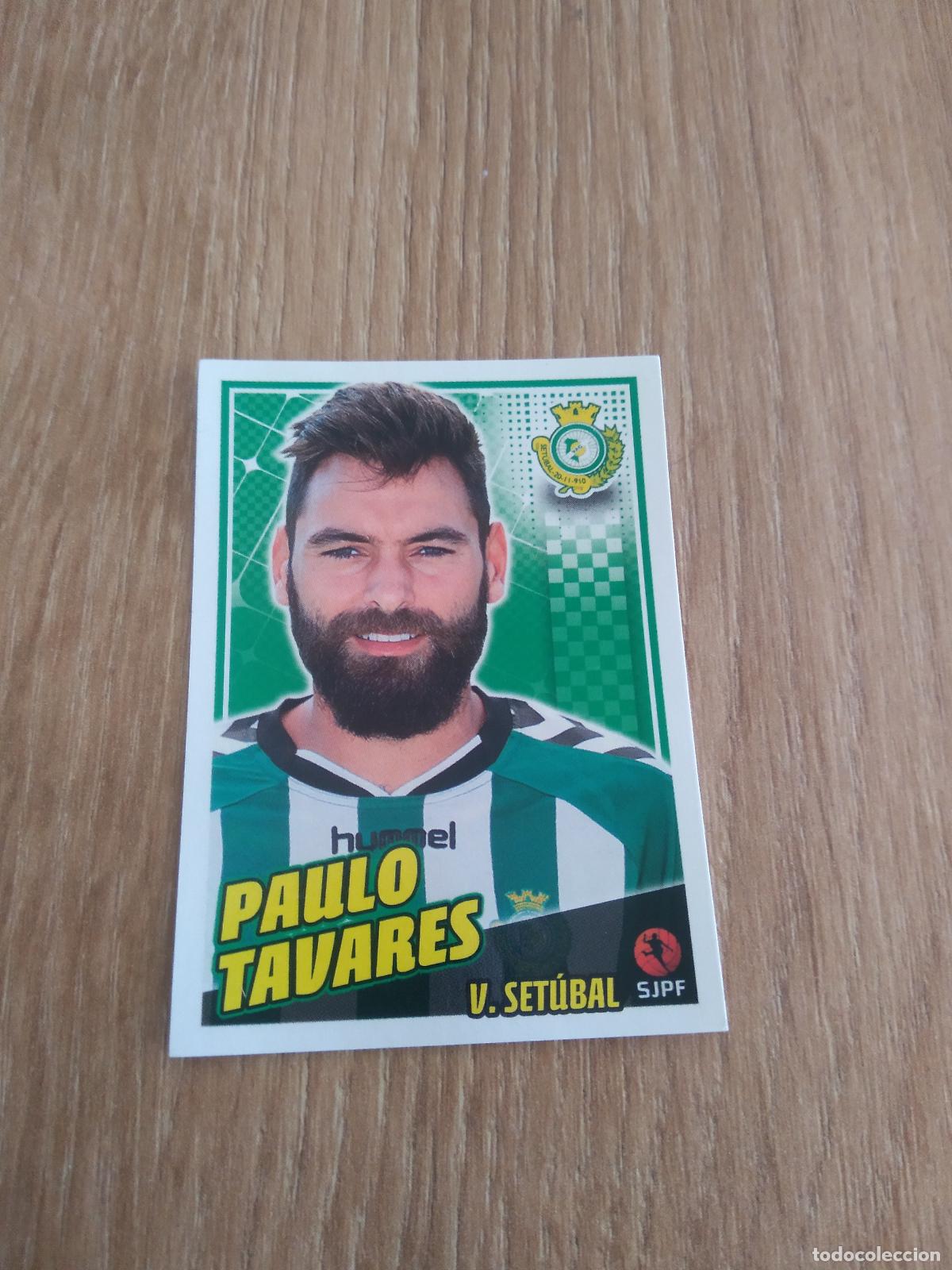 Cromos de F&uacute;tbol: 353 PAULO TAVARES VITORIA SETUBAL CROMO FUTBOL PANINI LIGA PORTUGAL 2015-2016 FUTEBOL 15-16