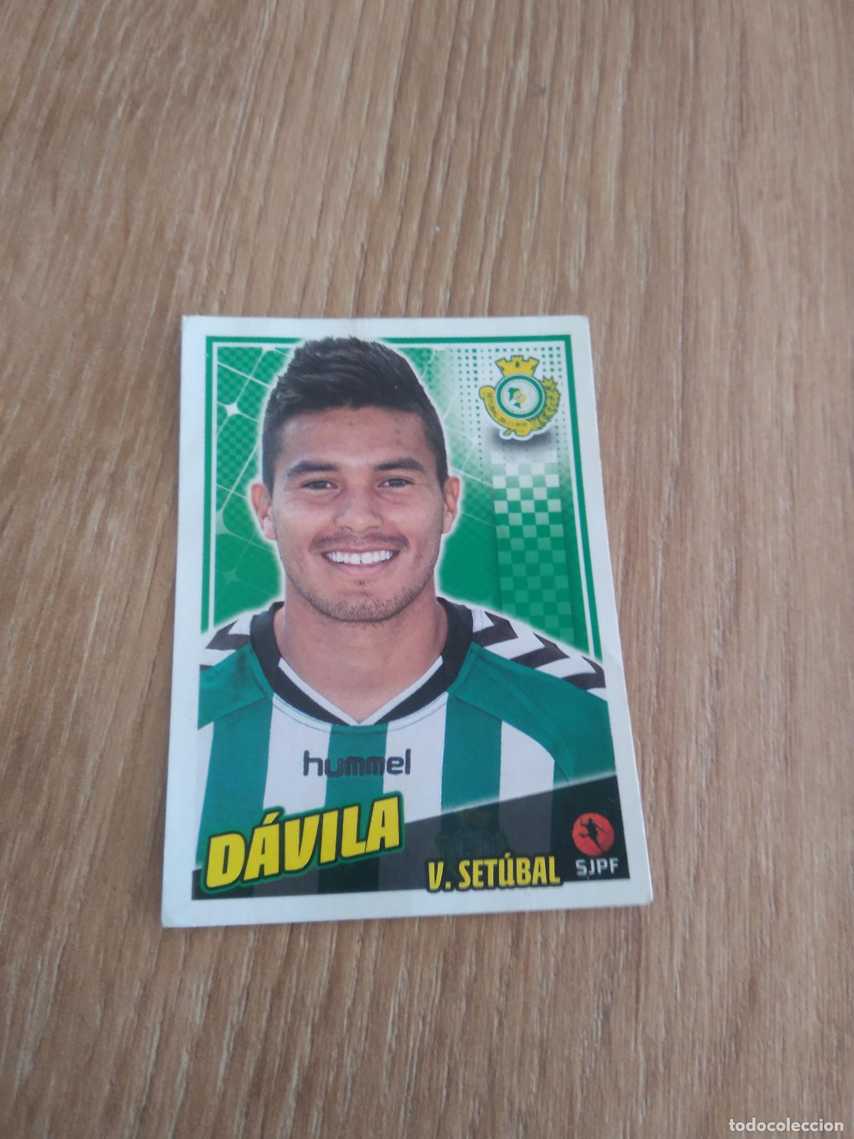 Cromos de F&uacute;tbol: 354 DAVILA VITORIA SETUBAL CROMO FUTBOL PANINI LIGA PORTUGAL 2015-2016 FUTEBOL 15-16