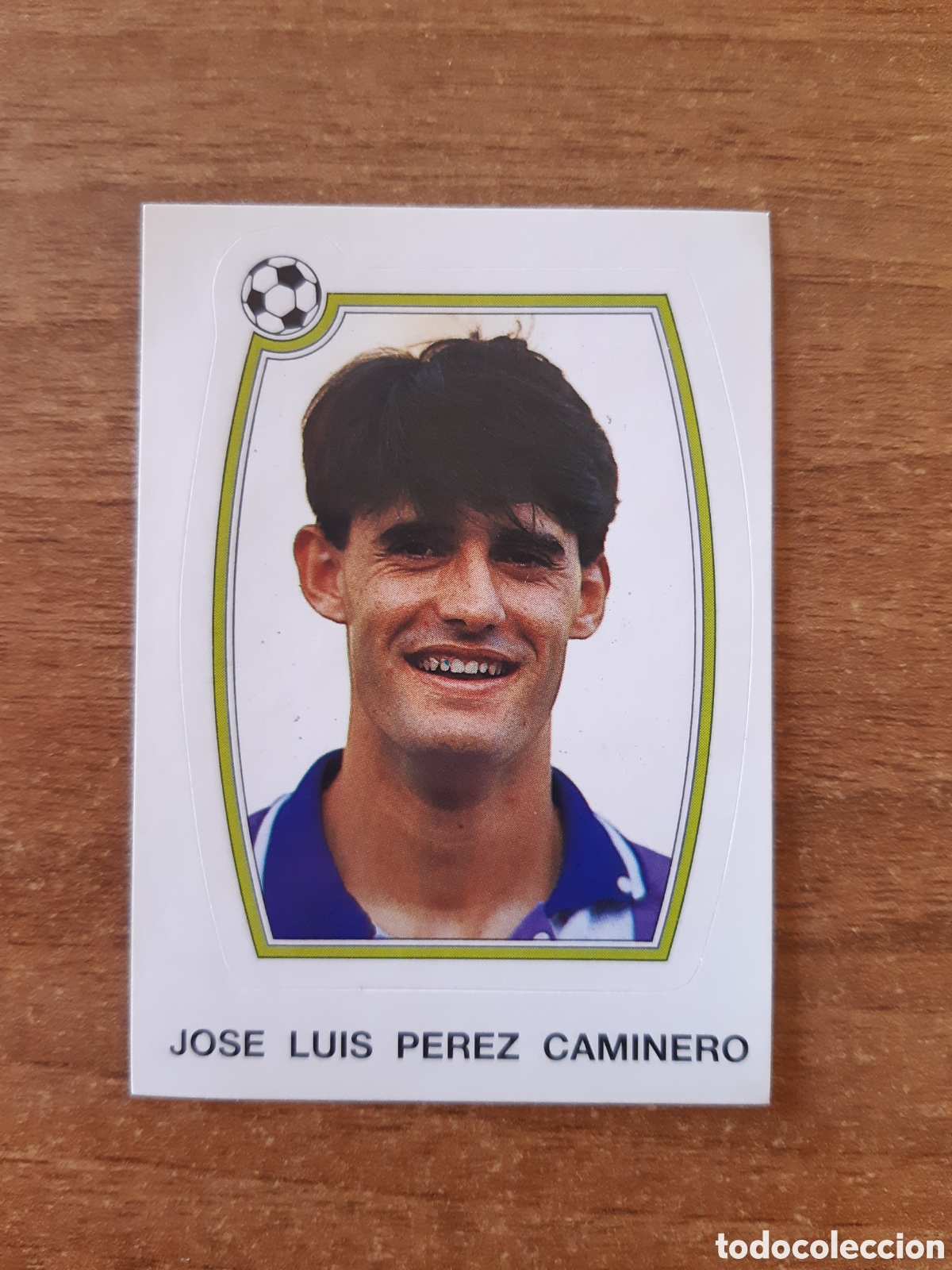 Cartes &agrave; collectionner de Football: N&deg;71 Jos&eacute; Lu&iacute;s P&eacute;rez Caminero (Valladolid) ESTRELLAS LIGA 92-93 PANINI. Nunca pegado