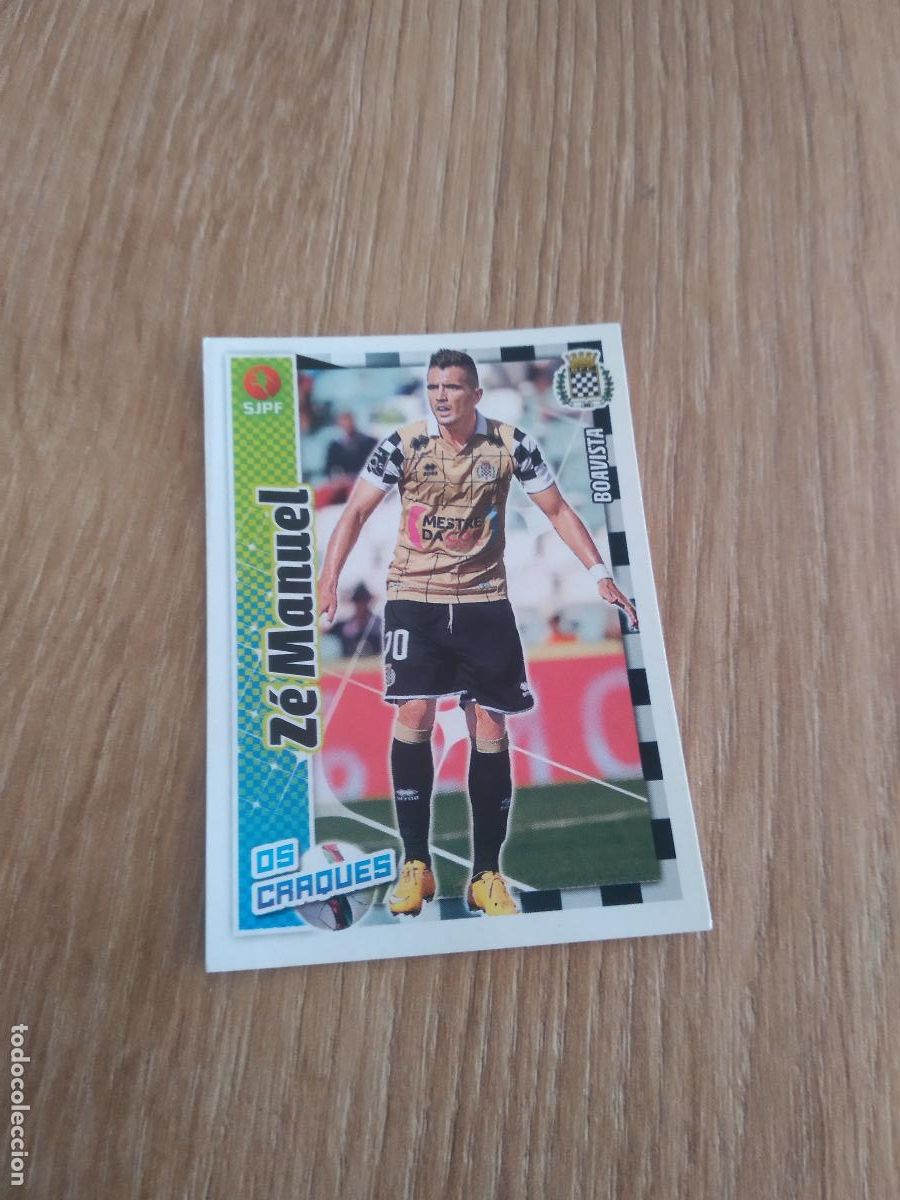 Cartes &agrave; collectionner de Football: 365 ZE MANUEL BOAVISTA CROMO FUTBOL PANINI LIGA PORTUGAL 2015-2016 FUTEBOL 15-16
