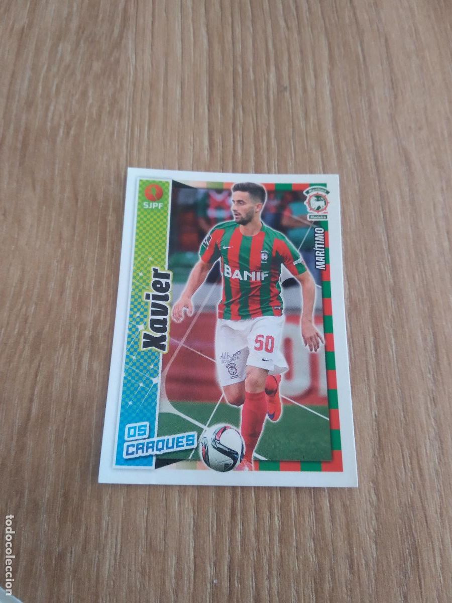 Cartes &agrave; collectionner de Football: 368 XAVIER MARITIMO CROMO FUTBOL PANINI LIGA PORTUGAL 2015-2016 FUTEBOL 15-16