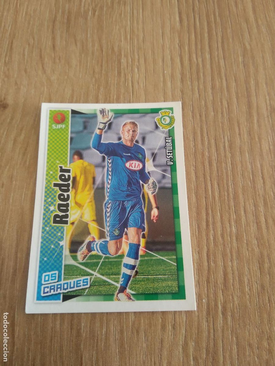 Cromos de F&uacute;tbol: 378 RAEDER VITORIA SETUBAL CROMO FUTBOL PANINI LIGA PORTUGAL 2015-2016 FUTEBOL 15-16