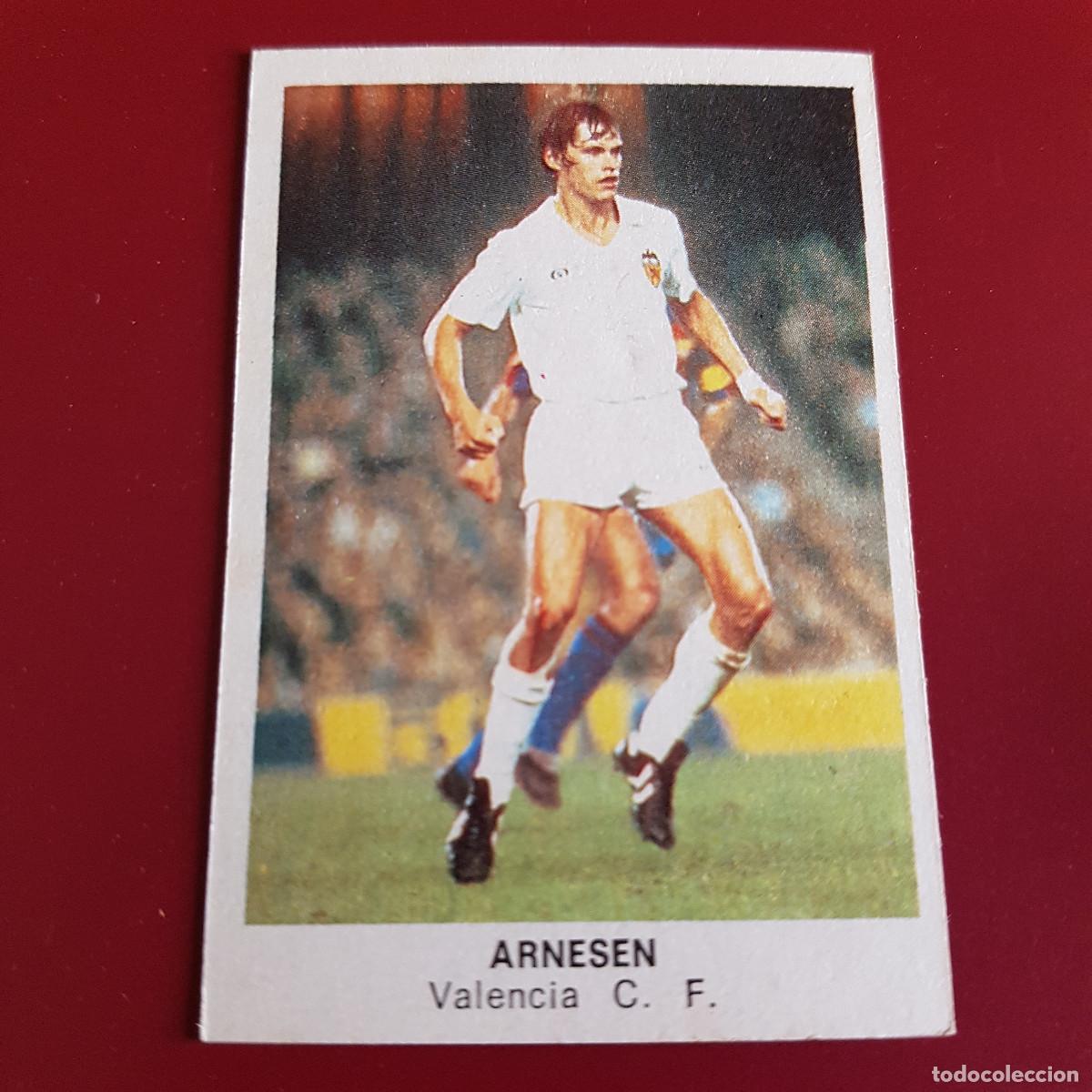 Cromos de F&uacute;tbol: CROPAN - CROMOS CANO - FUTBOL 1983 1984 - 83 84 - VALENCIA - ARNESEN - NUNCA PEGADO