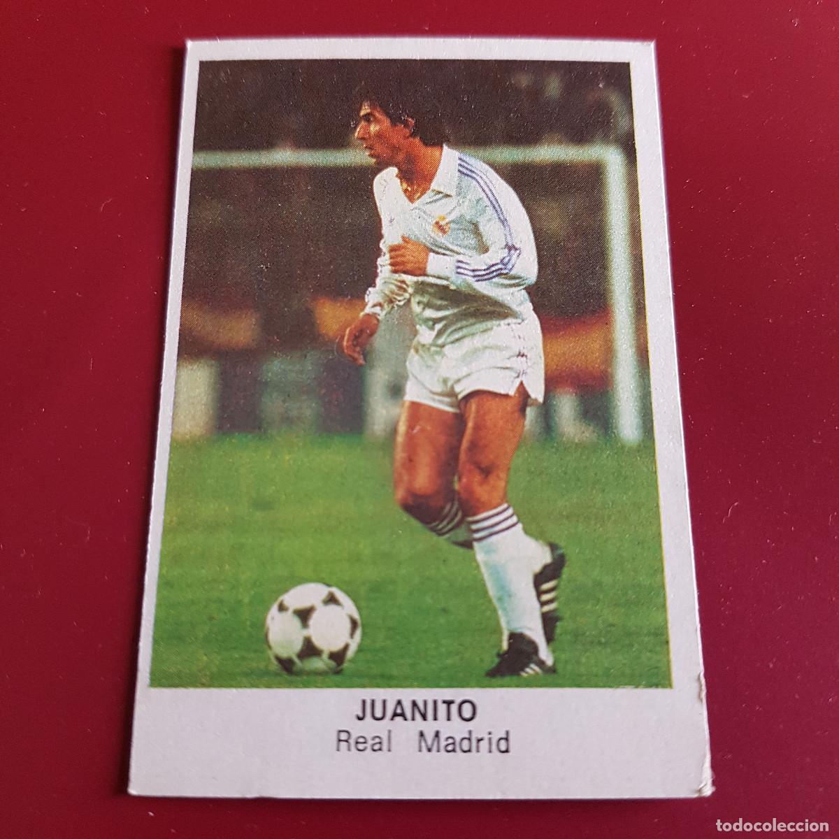 Cromos de F&uacute;tbol: CROPAN - CROMOS CANO - FUTBOL 1983 1984 - 83 84 - R MADRID - JUANITO - NUNCA PEGADO