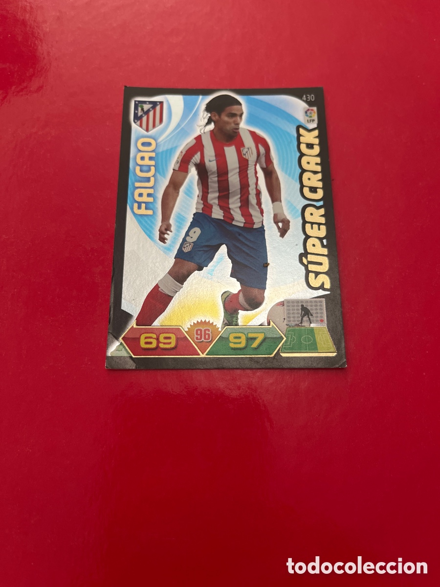 Cartes &agrave; collectionner de Football: FALCAO ATLETICO DE MADRID N&ordm; 430 SUPERCRACK ADRENALYN 2011 2012 PANINI XL 11 12 VER FOTOS
