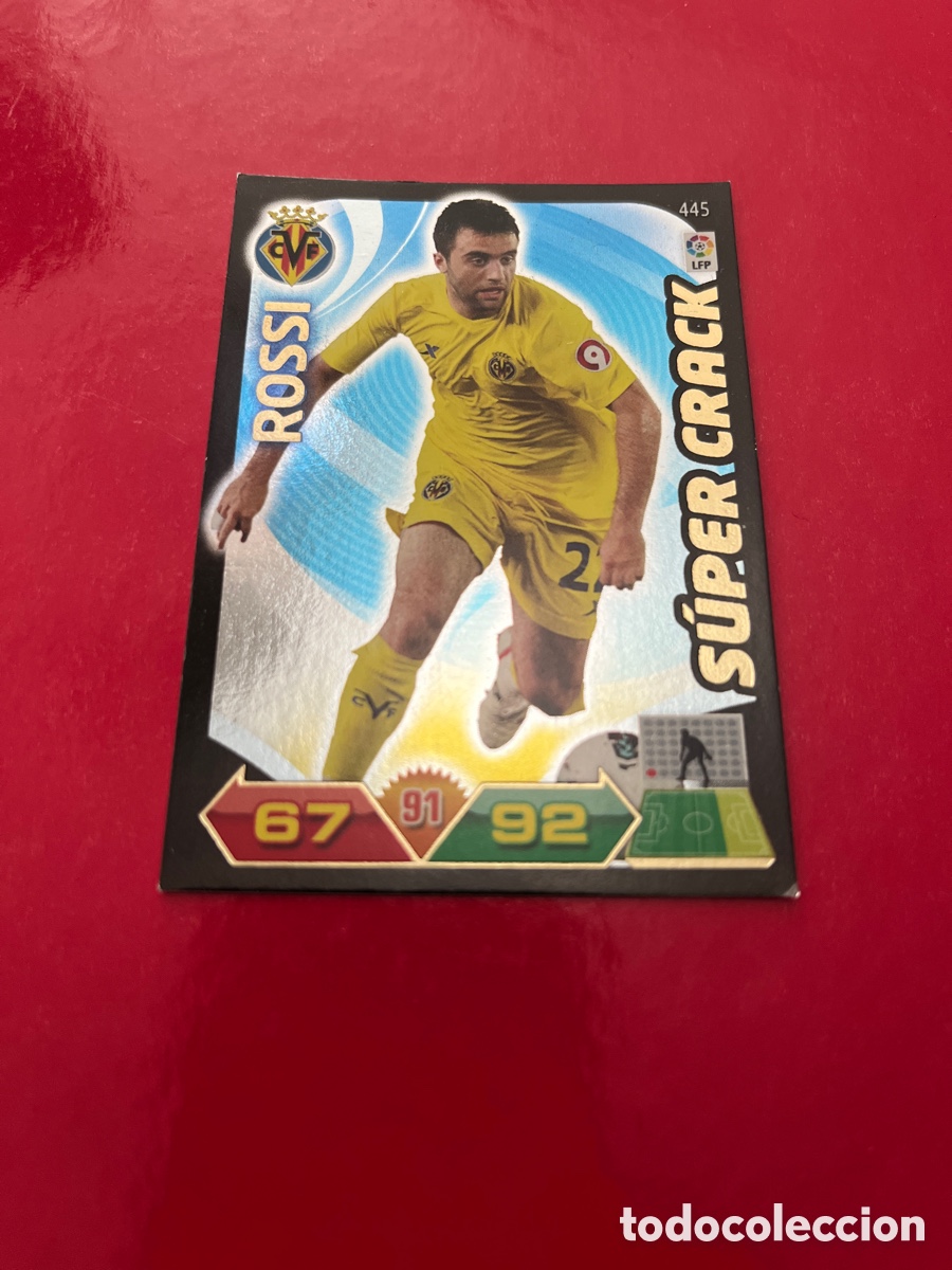 Cromos de Futebol: ROSSI VILLARREAL C.F. N&ordm; 445 SUPERCRACK ADRENALYN 2011 2012 PANINI XL 11 12 CROMO FUTBOL