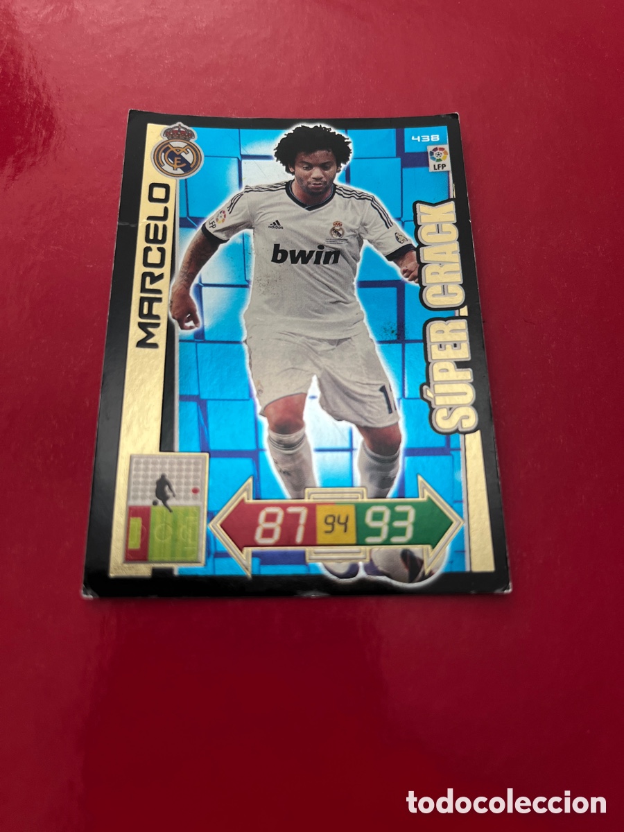 Cromos de Futebol: MARCELO REAL MADRID 438 SUPERCRACK ADRENALYN 2011 2012 PANINI XL 11 12 CROMO FUTBOL