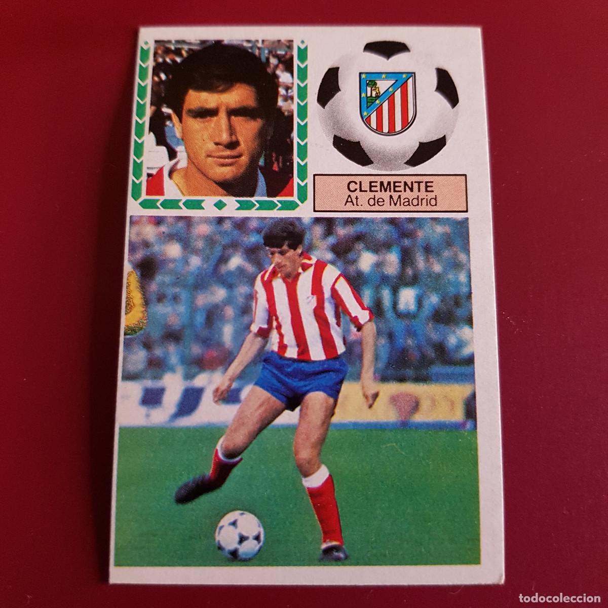 Cromos de F&uacute;tbol: ESTE - LIGA 1983 1984 - 83 84 - A MADRID - CLEMENTE - NUNCA PEGADO