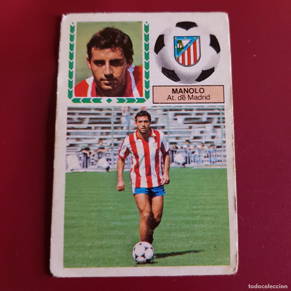 Cromos de F&uacute;tbol: ESTE - LIGA 1983 1984 - 83 84 - A MADRID - MANOLO - NUNCA PEGADO
