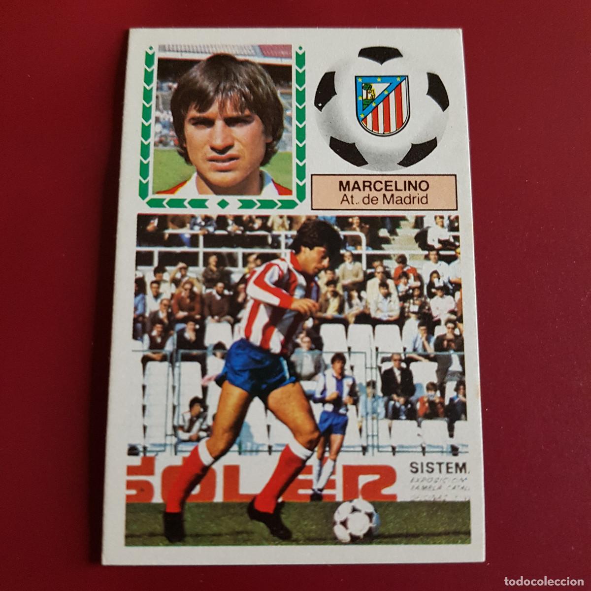 Cromos de F&uacute;tbol: ESTE - LIGA 1983 1984 - 83 84 - A MADRID - MARCELINO - NUNCA PEGADO