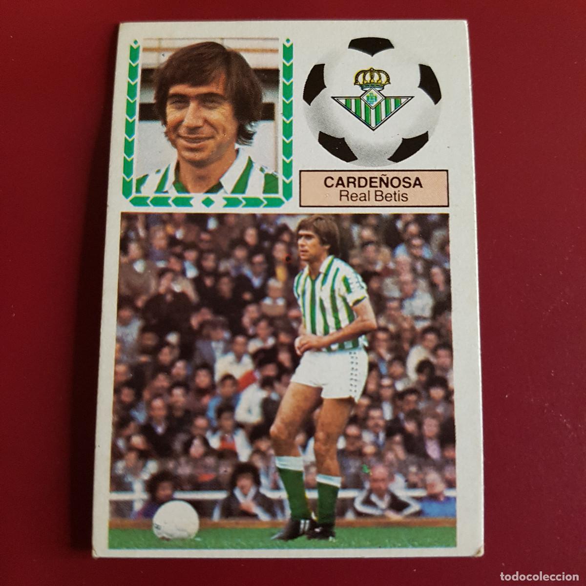 Cromos de F&uacute;tbol: ESTE - LIGA 1983 1984 - 83 84 - BETIS - CARDE&Ntilde;OSA - NUNCA PEGADO