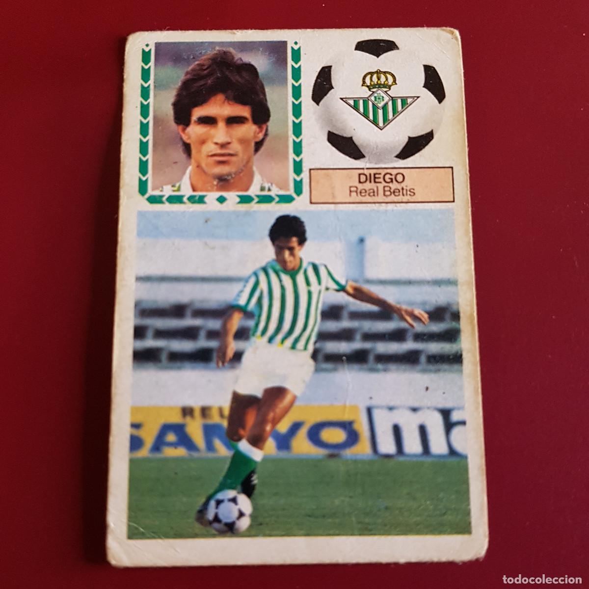 Cromos de F&uacute;tbol: ESTE - LIGA 1983 1984 - 83 84 - BETIS - DIEGO - NUNCA PEGADO