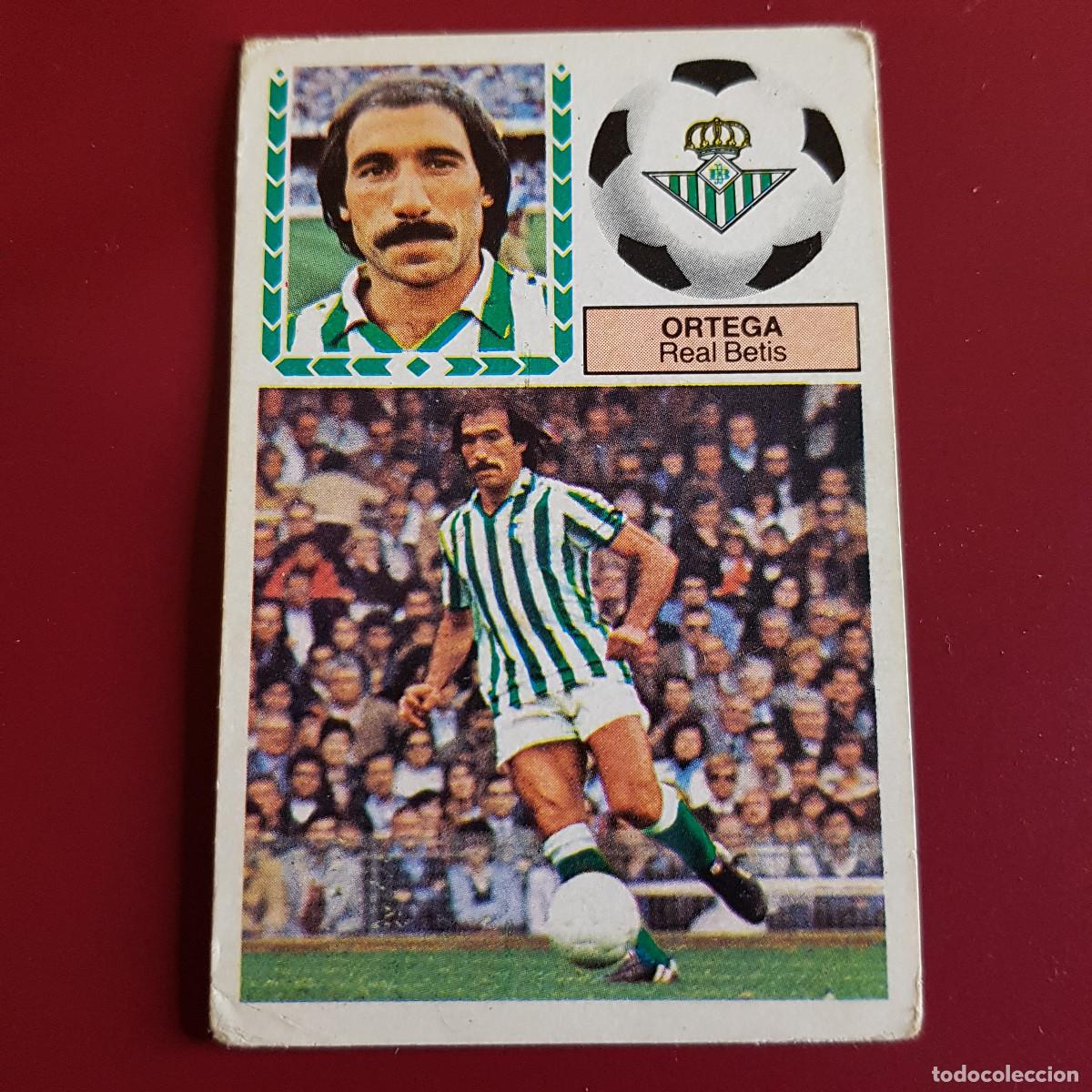 Cromos de F&uacute;tbol: ESTE - LIGA 1983 1984 - 83 84 - BETIS - ORTEGA - NUNCA PEGADO