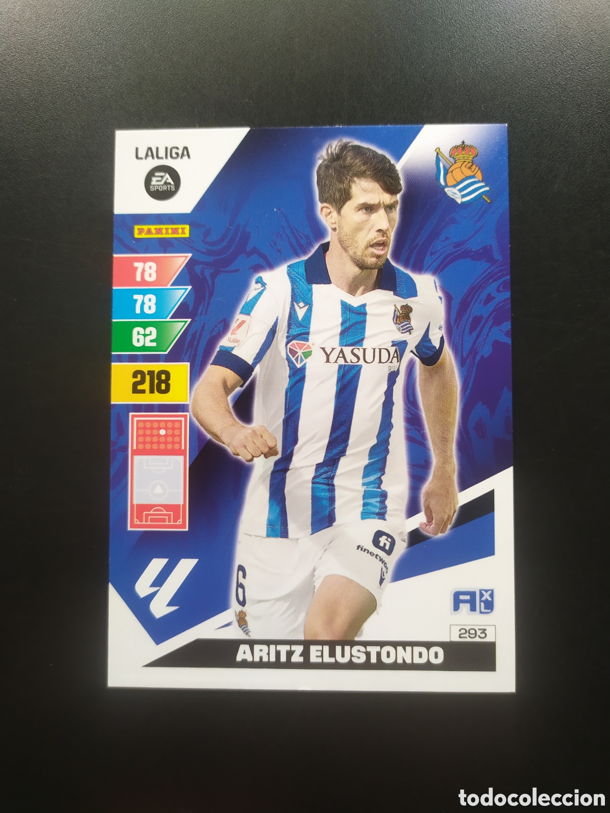 Cromos de F&uacute;tbol: Adrenalyn 2023 2024 23 24 panini Aritz Elustondo n&deg; 293 Real Sociedad