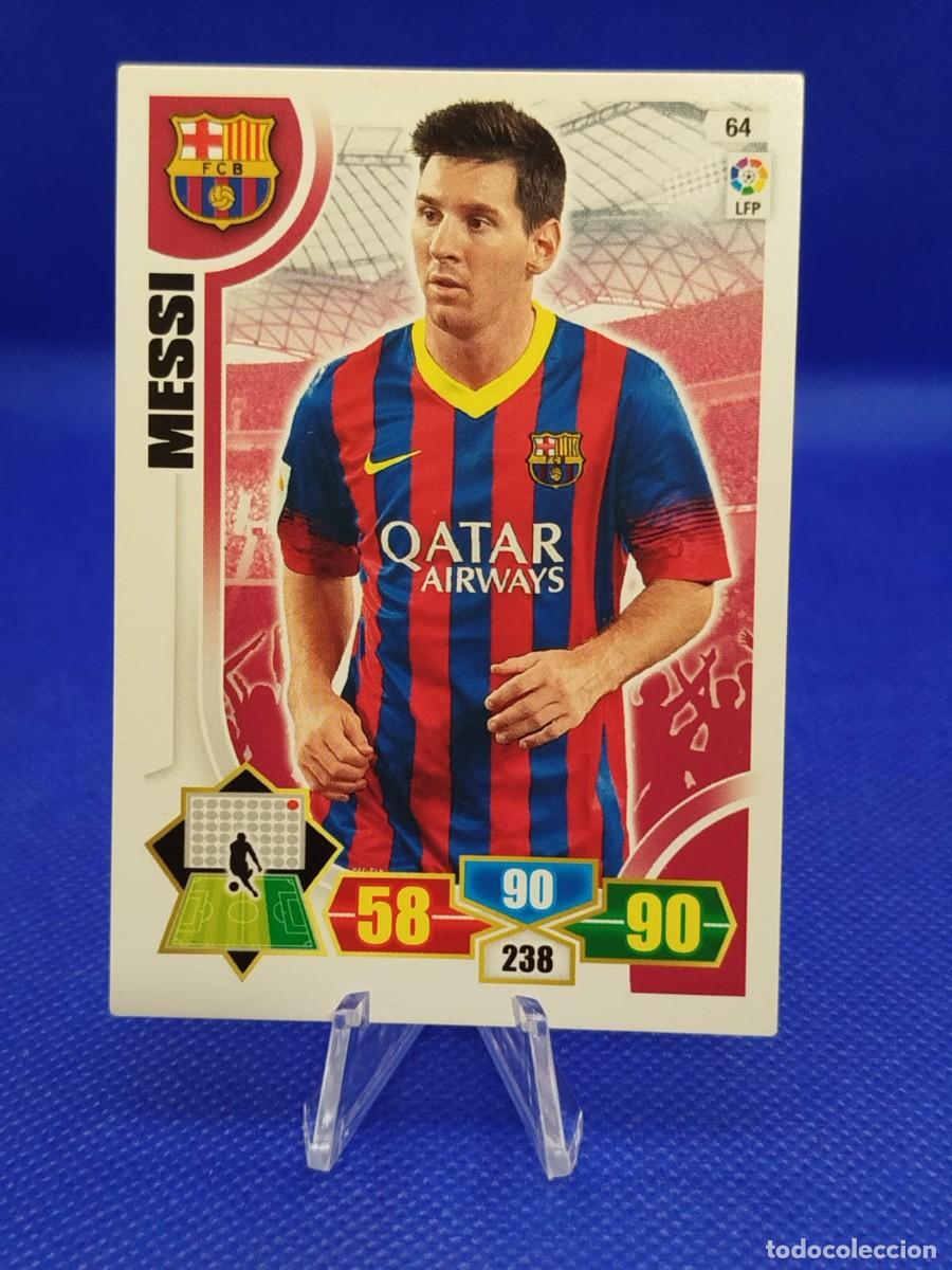 Cromos de F&uacute;tbol: #64 LIONEL MESSI FC BARCELONA 2013 2014 PANINI ADRENALYN XL