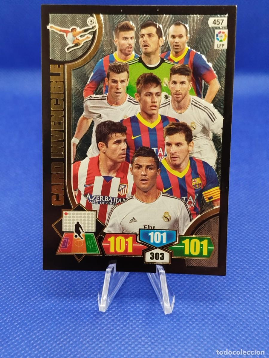 Cartes &agrave; collectionner de Football: #457 LIONEL MESSI FC BARCELONA 2013 2014 PANINI ADRENALYN XL &rdquo;CARD INVENCIBLE&rdquo;