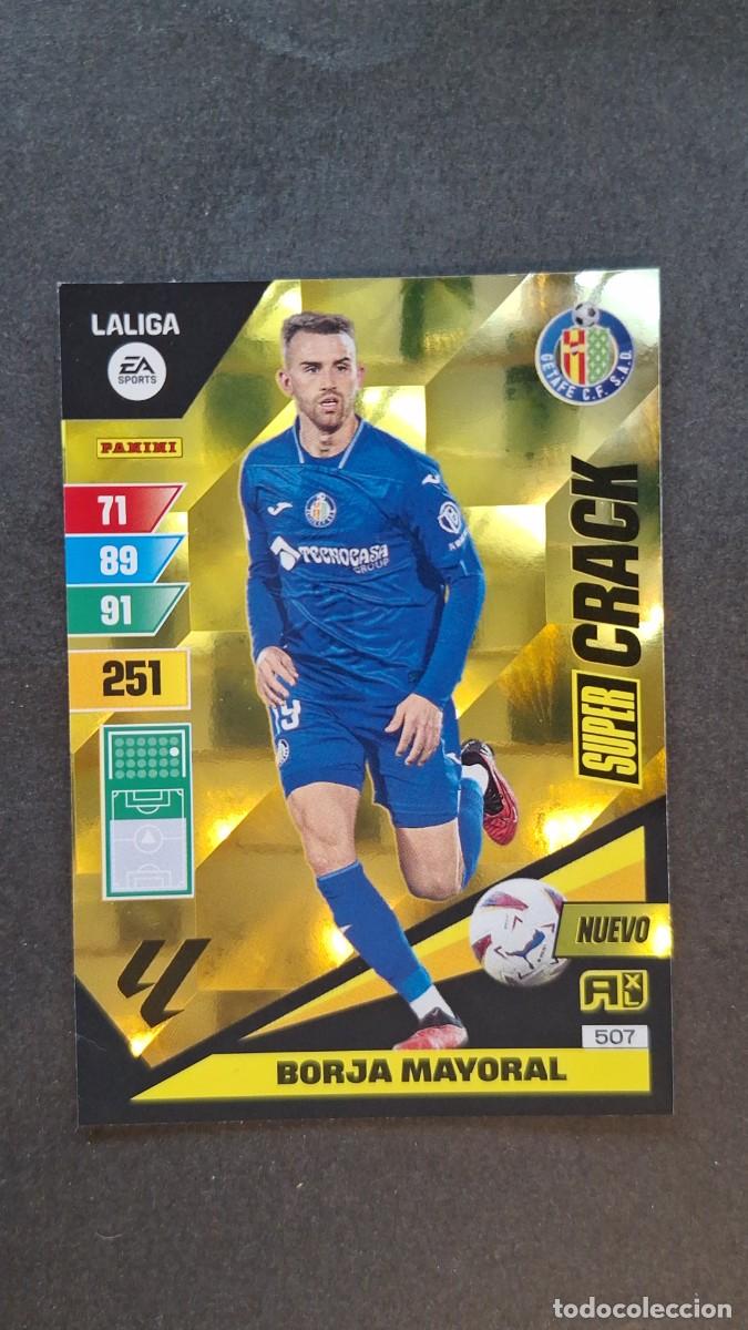 Cartes &agrave; collectionner de Football: L1 BORJA MAYORAL GETAFE C. F. 507 NUEVO SUPER CRACK ADRENALYN XL LIGA 2023/2024 23 24 PANINI