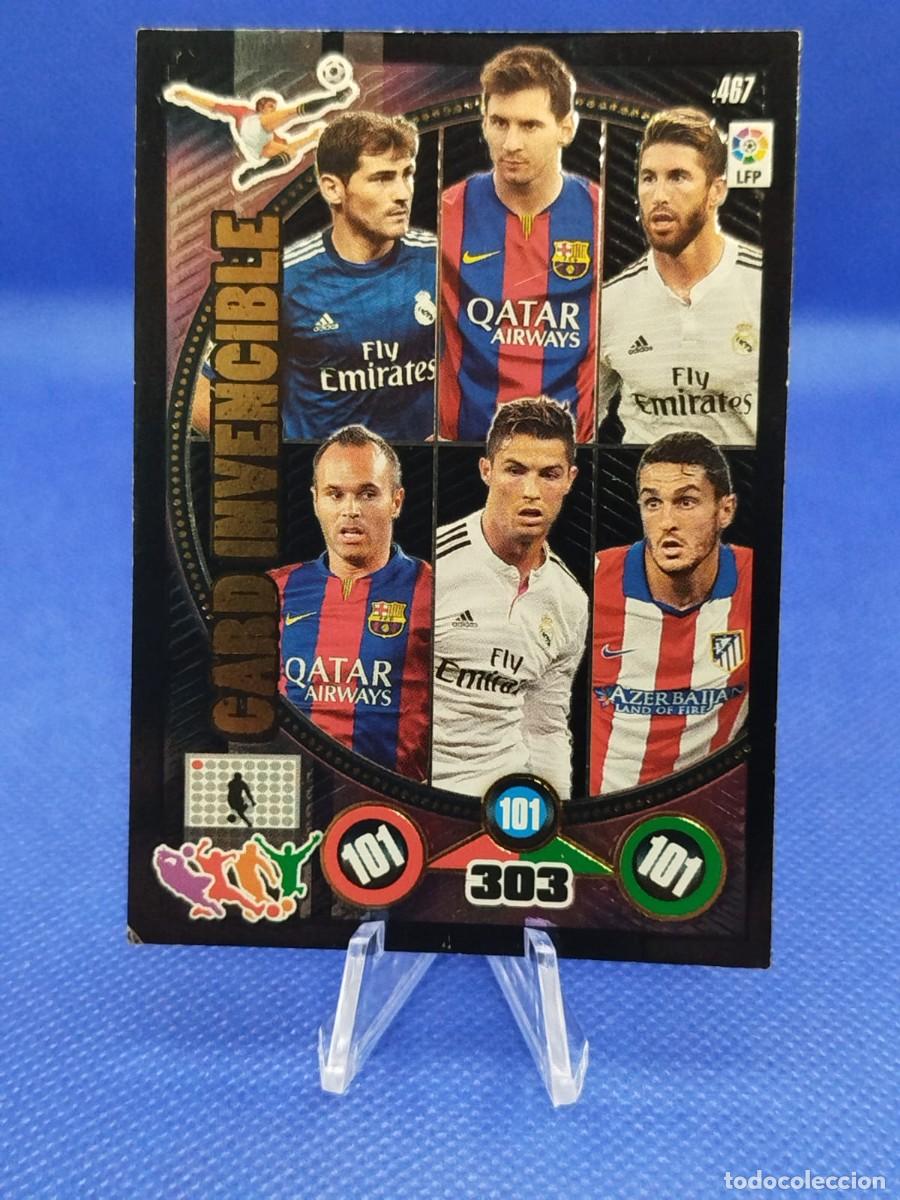 Cartes &agrave; collectionner de Football: #467 LIONEL MESSI FC BARCELONA 2014 2015 PANINI ADRENALYN XL &rdquo;CARD INVENCIBLE&rdquo;