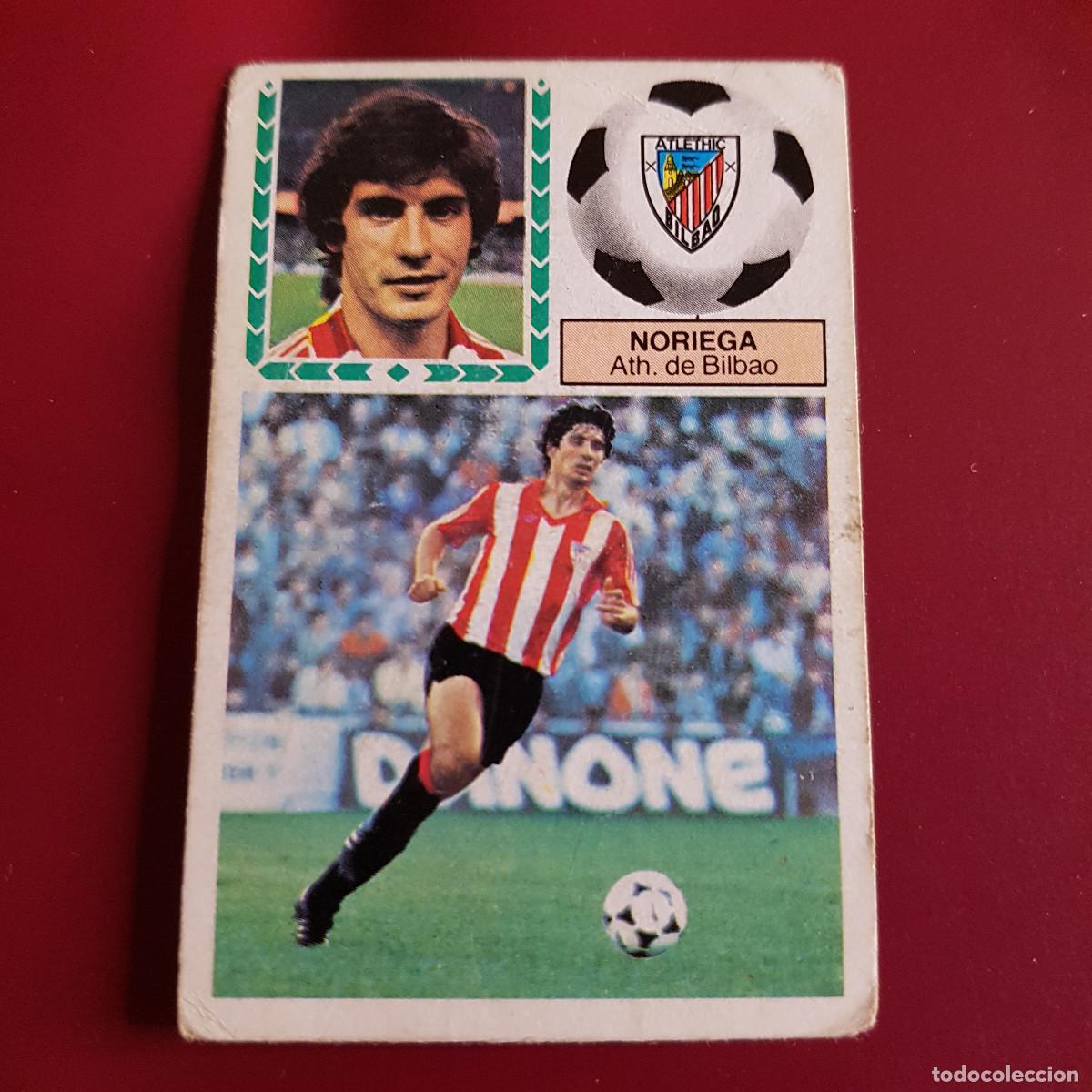 Cartes &agrave; collectionner de Football: ESTE - LIGA 1983 1984 - 83 84 - BILBAO - NORIEGA - NUNCA PEGADO
