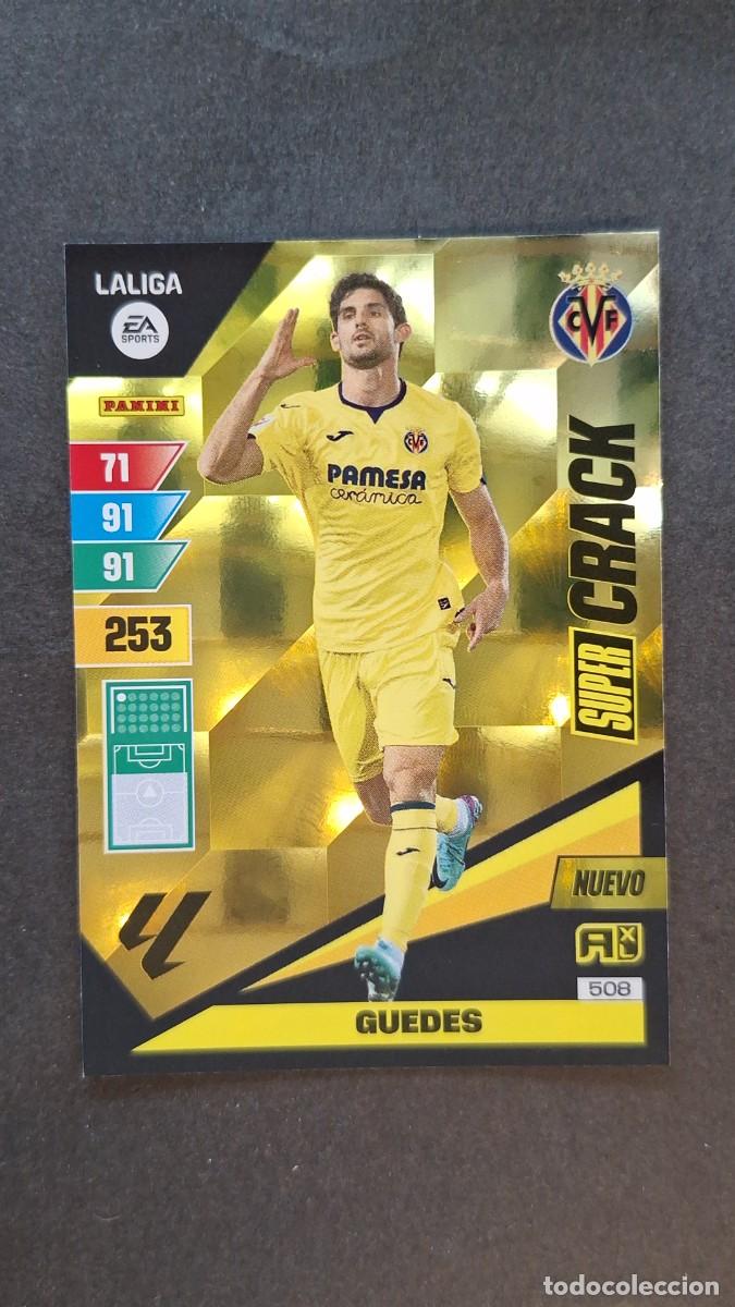 Cartes &agrave; collectionner de Football: L1 GUEDES VILLARREAL C. F. 508 NUEVO SUPER CRACK ADRENALYN XL LIGA 2023/2024 23 24 PANINI