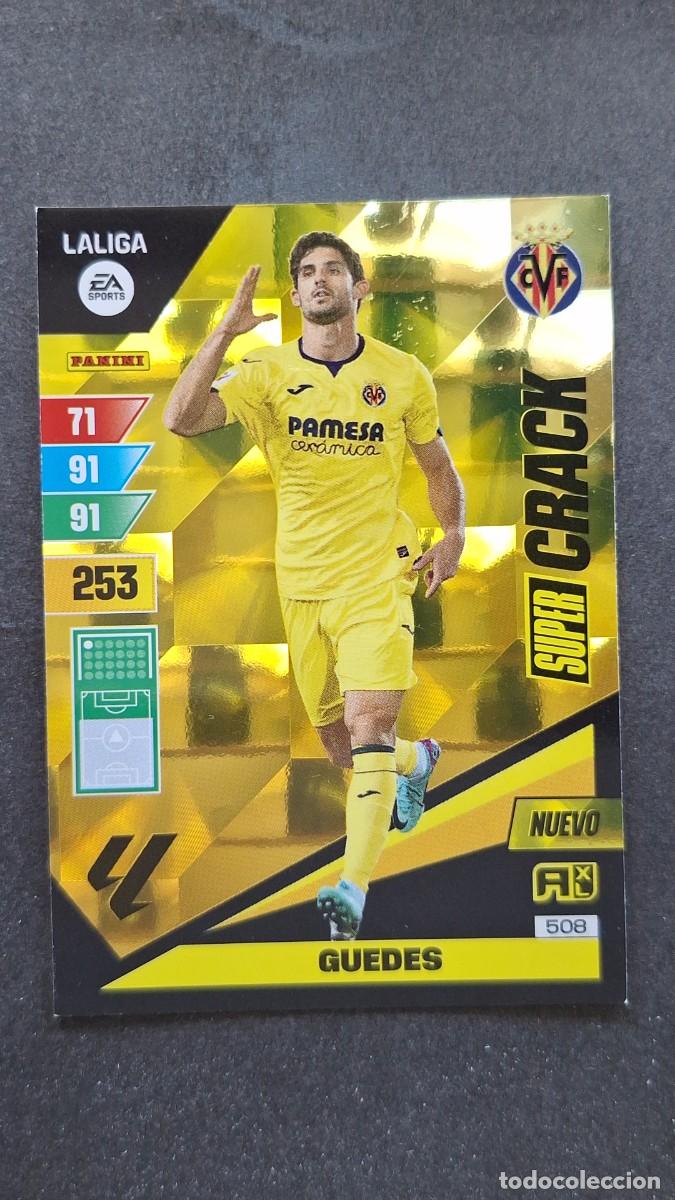 Cartes &agrave; collectionner de Football: L1 GUEDES VILLARREAL C. F. 508 NUEVO SUPER CRACK ADRENALYN XL LIGA 2023/2024 23 24 PANINI