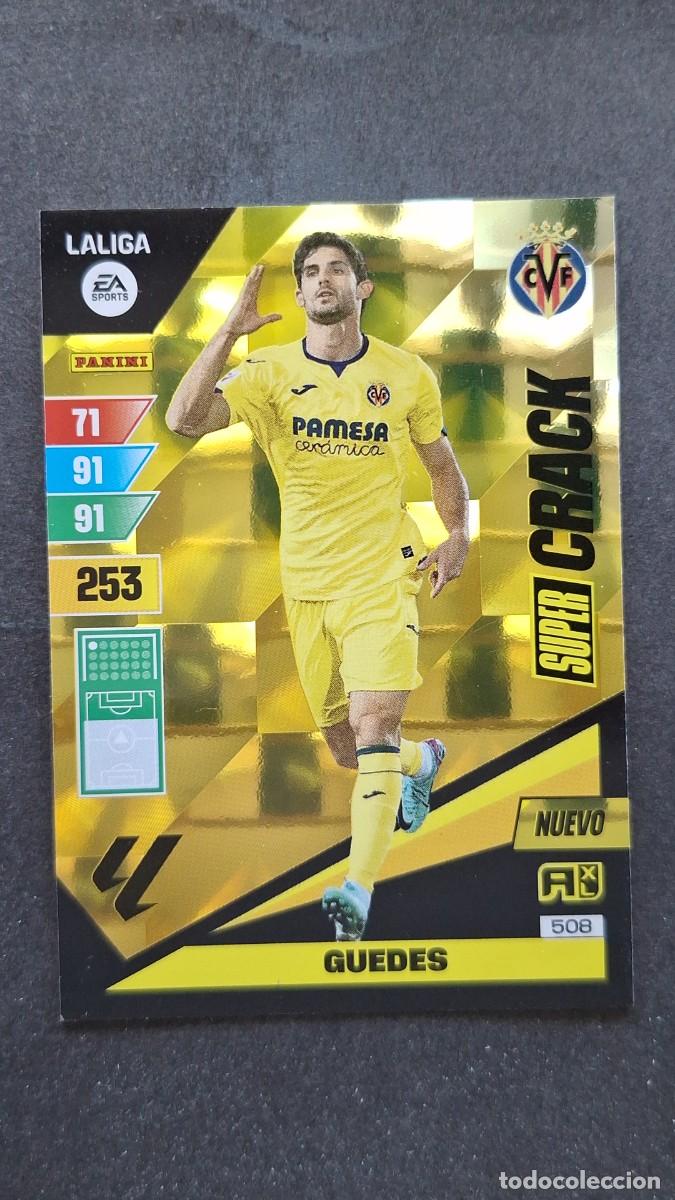 Cartes &agrave; collectionner de Football: L1 GUEDES VILLARREAL C. F. 508 NUEVO SUPER CRACK ADRENALYN XL LIGA 2023/2024 23 24 PANINI