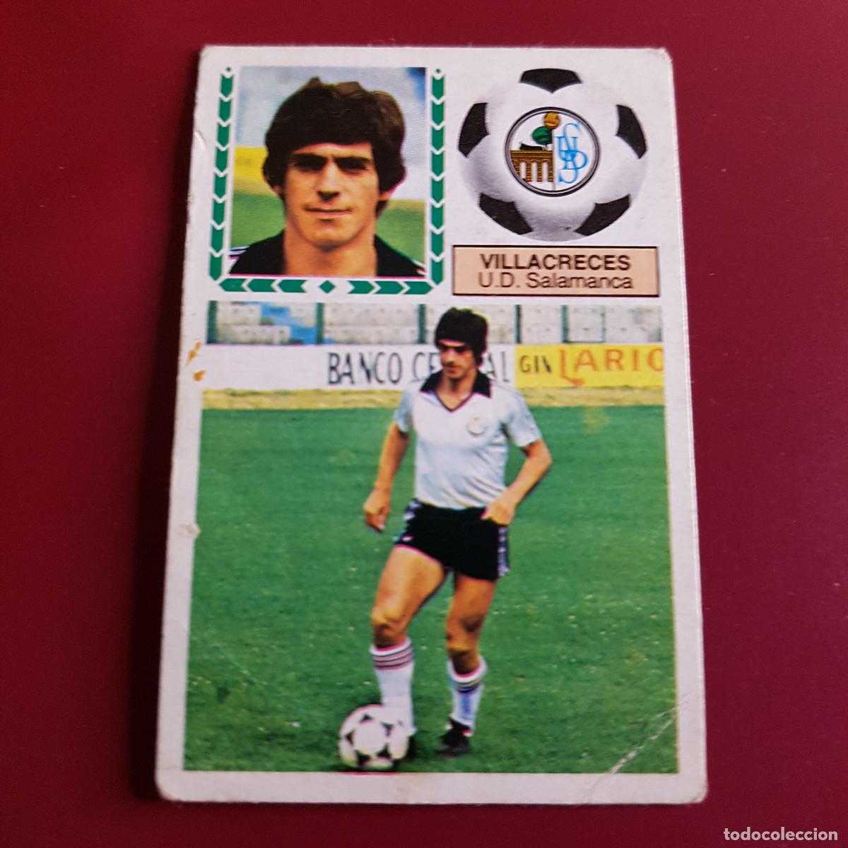Cartes &agrave; collectionner de Football: ESTE - LIGA 1983 1984 - 83 84 - SALAMANCA - VILLACRECES - NUNCA PEGADO