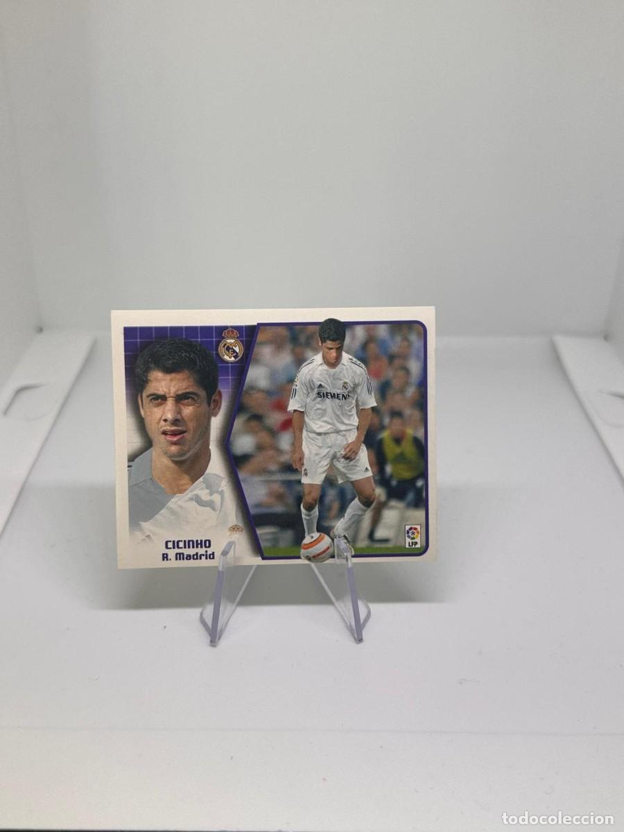 Cromos de F&uacute;tbol: Cicinho Real Madrid Ultimos Fichajes Liga Este 2005 2006