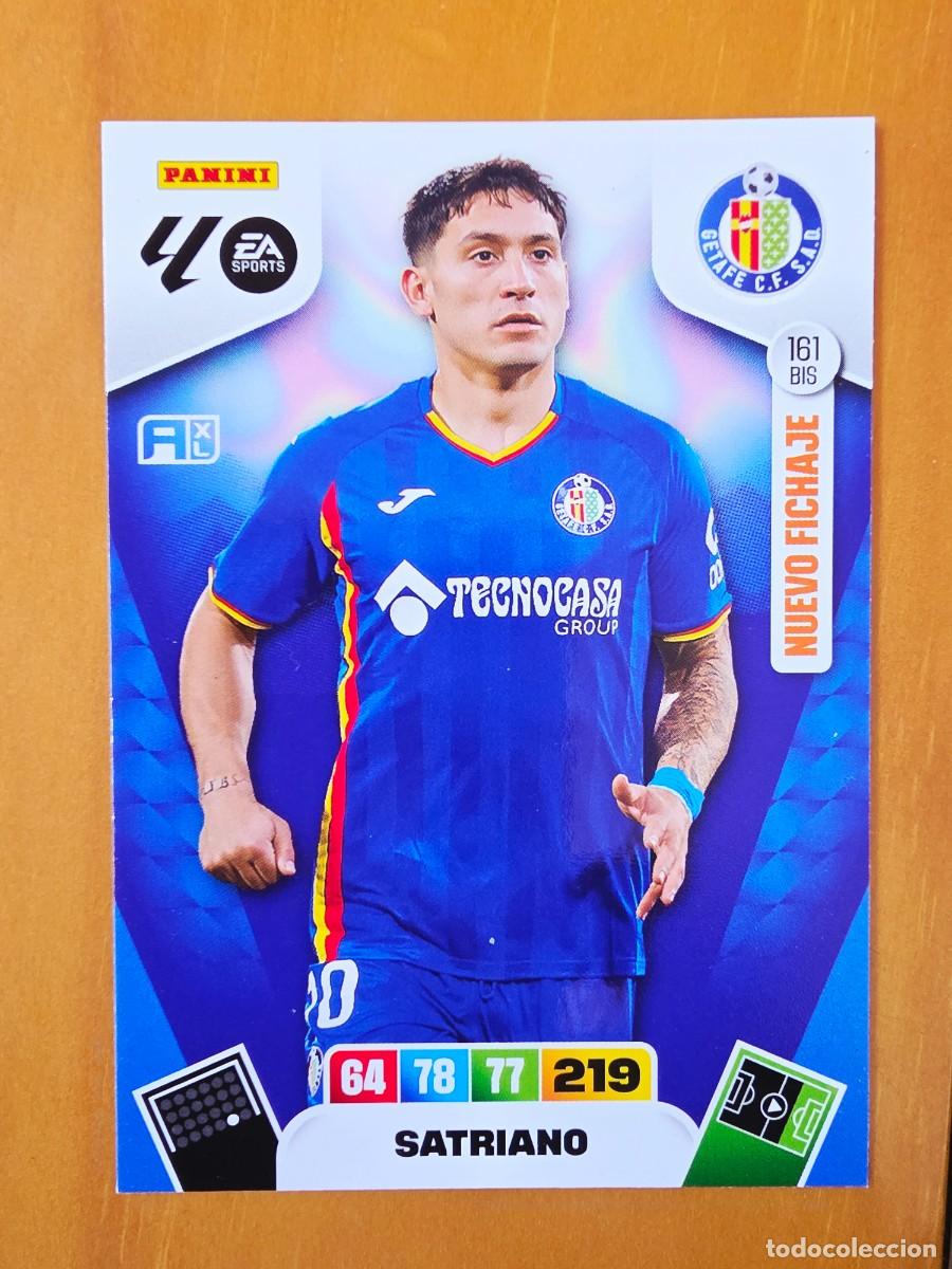 Cromos de F&uacute;tbol: 161 BIS Mart&iacute;n Satriano, Getafe CF, Nuevo Fichaje, Panini Adrenalyn XL Liga 2025 2026 25 26