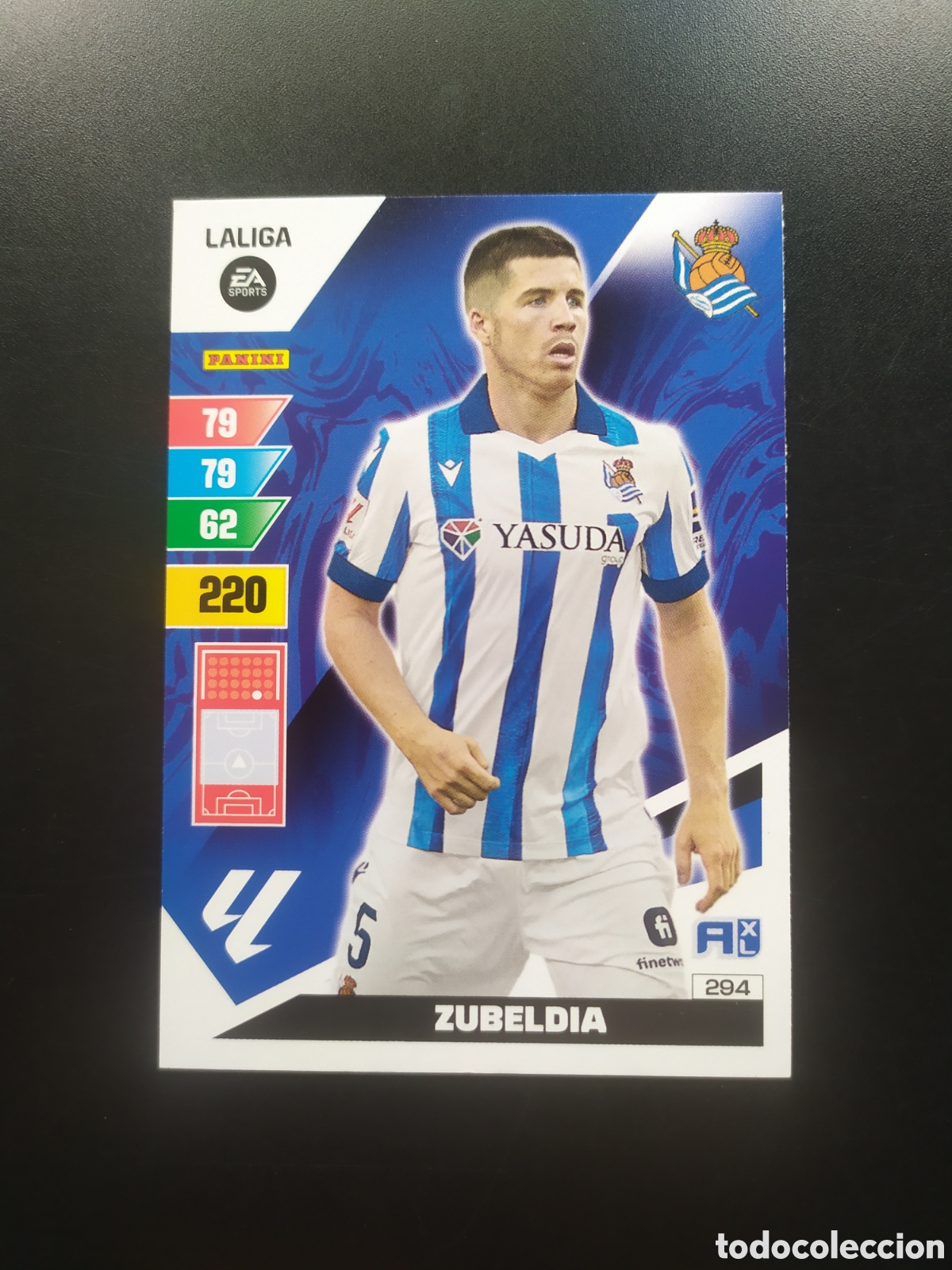 Cromos de Futebol: Adrenalyn 2023 2024 23 24 panini Zubeldia n&deg; 294 Real Sociedad