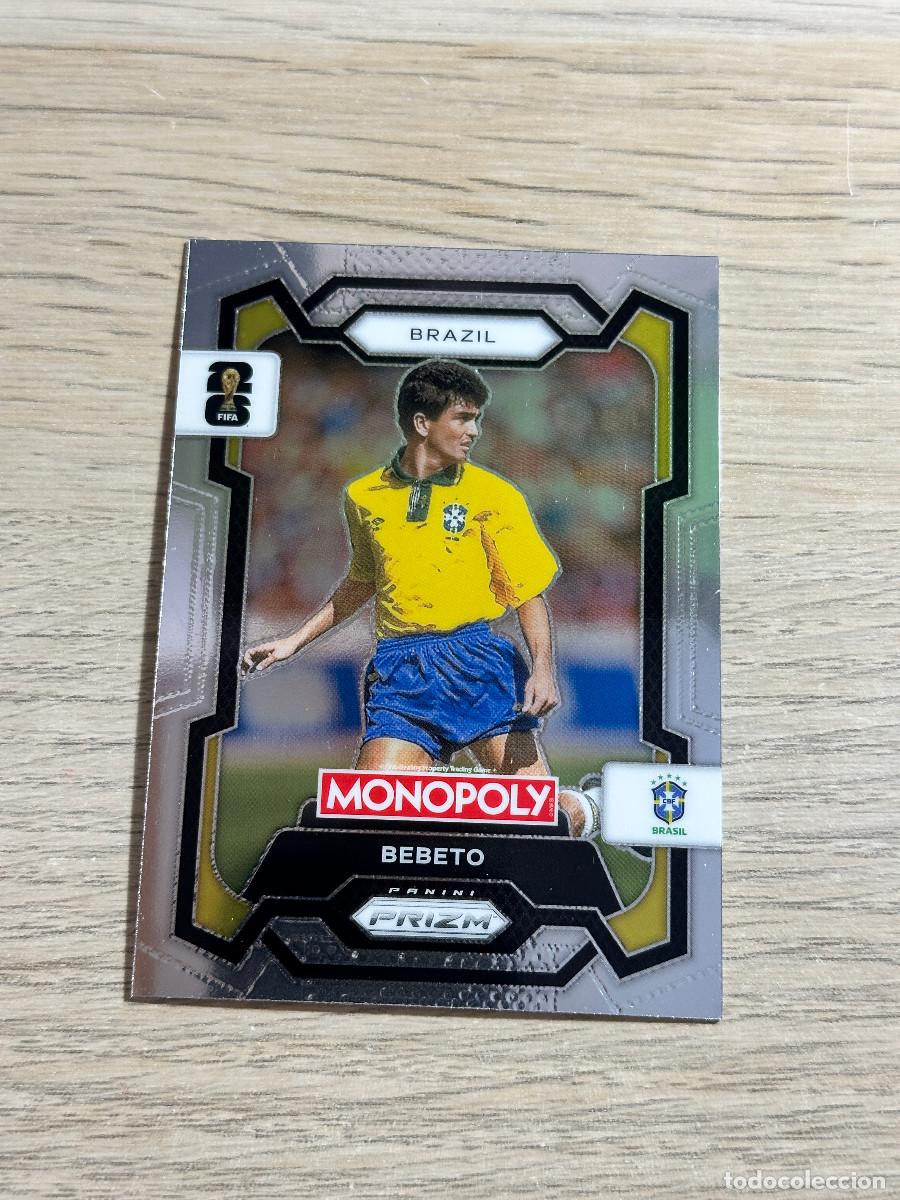 Cromos de F&uacute;tbol: BEBETO 20 BRASIL WORLD CUP 2026 PANINI PRIZM MONOPOLY