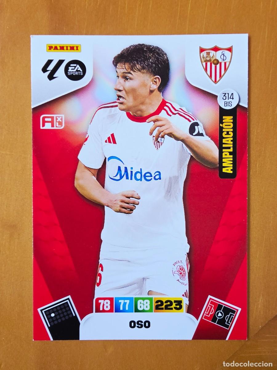 Cromos de F&uacute;tbol: 314 BIS Joaqu&iacute;n Mart&iacute;nez Gauna &rdquo; Oso &rdquo; Sevilla, Ampliaci&oacute;n, Panini Adrenalyn XL Liga 2025 2026 25 26