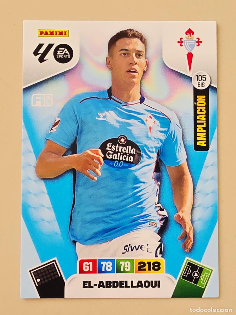 Cromos de F&uacute;tbol: 105 BIS El-Abdellaoui, RC Celta de Vigo, Ampliaci&oacute;n, Panini Adrenalyn XL La Liga 2025 2026 25 26
