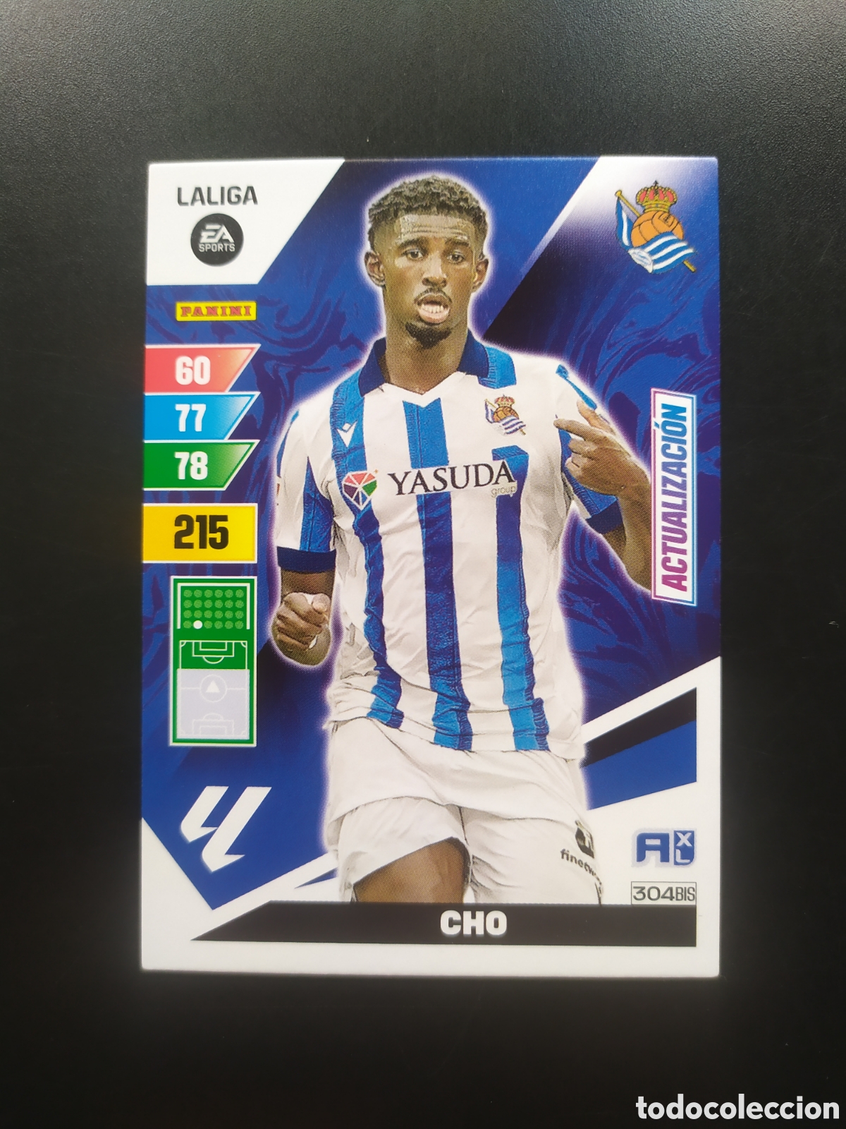Cromos de F&uacute;tbol: Adrenalyn 2023 2024 23 24 panini Cho actualizaci&oacute;n n&deg; 304 bis Real Sociedad