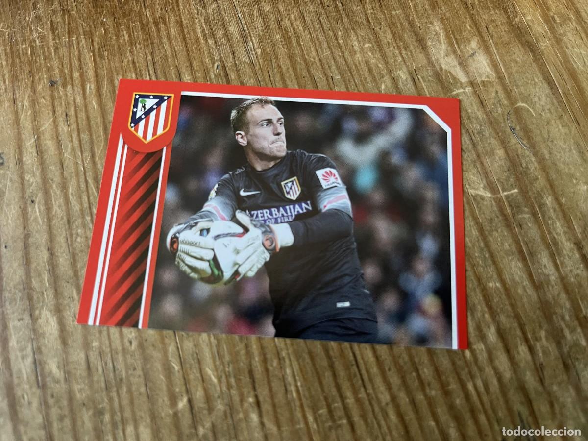 Cromos de F&uacute;tbol: CROMO SIN PEGAR NUNCA PEGADO COLECCION OFICIAL ATLETICO MADRID 2014 2015 # 30 OBLAK