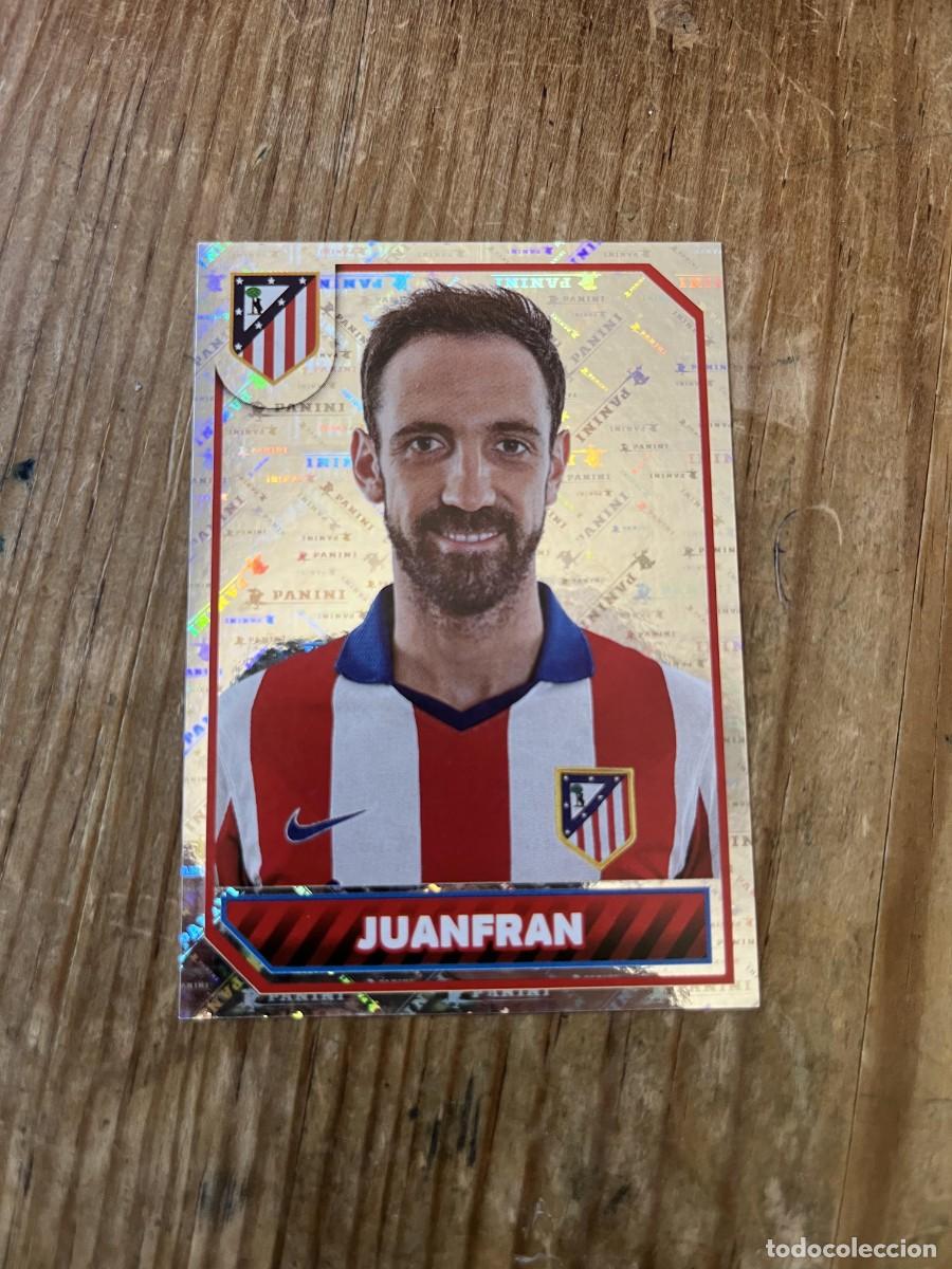 Cromos de F&uacute;tbol: CROMO SIN PEGAR NUNCA PEGADO COLECCION OFICIAL ATLETICO MADRID 2014 2015 # 36 JUANFRAN