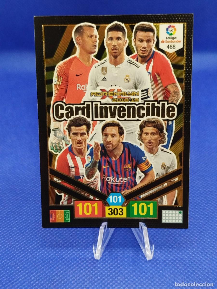 Cartes &agrave; collectionner de Football: #468 LIONEL MESSI FC BARCELONA 2018 2019 PANINI ADRENALYN XL &rdquo;CARD INVENCIBLE&rdquo;