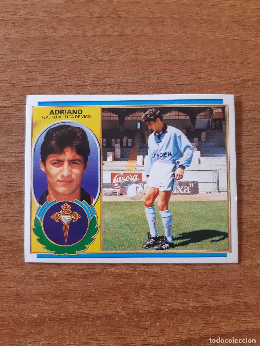 Cartes &agrave; collectionner de Football: FICHAJE 28 BIS ADRIANO CELTA DE VIGO LIGA 96-97 ESTE. NUNCA PEGADO, SIN PEGAR